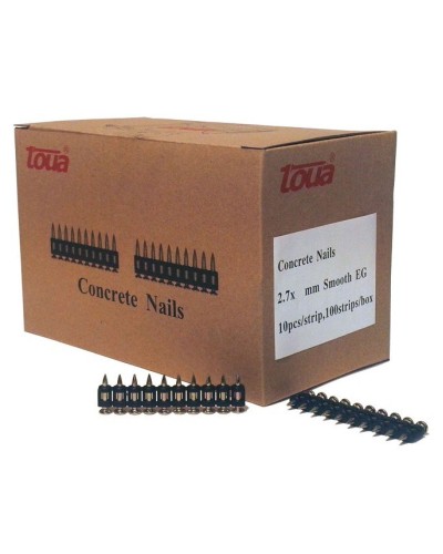 Гвоздь 2.7x30 smooth EG (1000 шт./уп.) (2730smoothEG). Гвозди универсальные. Toua в Бийске