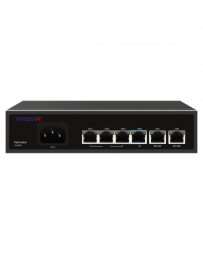 TR-NS1206-65-4PoE. Коммутатор с PoE. Trassir в Бийске