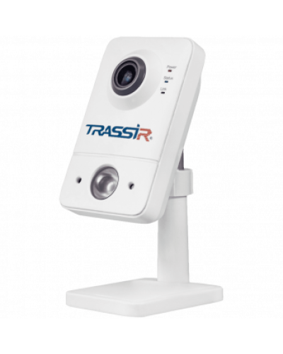 TR-D7121IR1W v3 (2.8). Видеокамера IP компактная. Trassir в Бийске