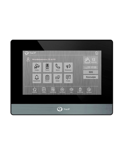 TI-4107AB. Монитор IP-видеодомофона цветной. True-IP в Бийске