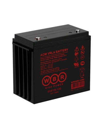 WBR EVX135-12G. Аккумулятор герметичный свинцово-кислотный. WBR в Бийске