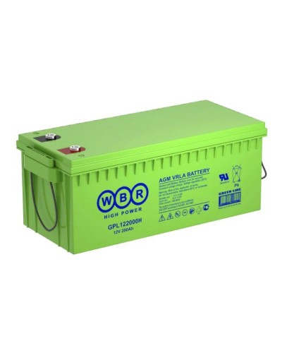 WBR GPL122000H. Аккумулятор герметичный свинцово-кислотный. WBR в Бийске