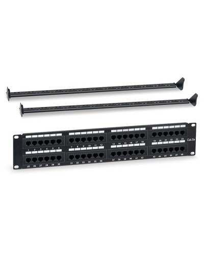 WR-PL-48-C5E-D. Патч-панель 19. WRLine в Бийске