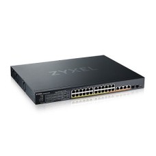 XMG1930-30HP-ZZ0101F. Гибридный мультигигабитный Smart L2+ коммутатор. ZYXEL