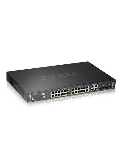 GS2220-28HP-EU0101F. Гибридный L2 коммутатор PoE+. ZYXEL в Бийске