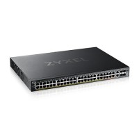 XGS2220-54HP-EU0101F. Гибридный L3 коммутатор. ZYXEL