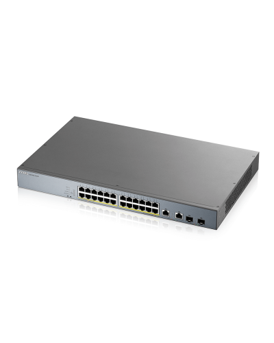 GS1350-26HP-EU0101F. L2 коммутатор PoE+ для IP-видеокамер rack 19. ZYXEL в Бийске