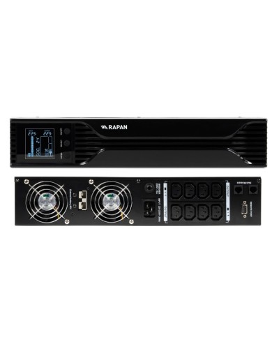 RAPAN-UPS 3000 RACK+4х9Ah (RAPAN-UPS 3000-RACK-IN-4х9-E) (8960). Бесперебойный источник питания. Бастион в Бийске