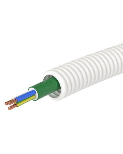 Труба ПЛЛ D20 + ППГнг(А)-HF 3х2,5 (ГОСТ+) (8S82050HF). Гофрошланг с кабелем. ДКС в Бийске