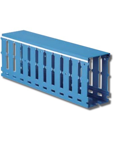 Короб перфорированный, синий RL12 25x80 (01137RL): Короб перфорированный в Бийске
