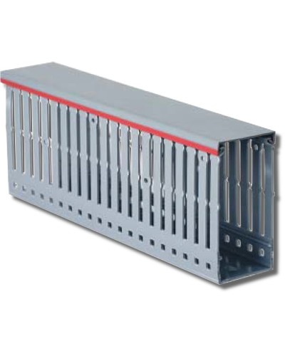 Короб перфорированный, серый RL6 40x60 (01107RL). Короб перфорированный. ДКС в Бийске