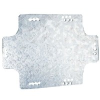 Монтажная пластина из оцинкованной стали 161х121х1,3мм (59606): Монтажная пластина из оцинкованной стали, для коробок 190х140мм