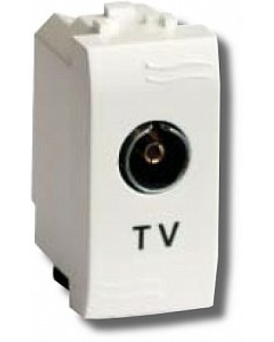 Розетка TV Brava универсальная 1 модуль слоновая кость (75721S): Розетка TV в Бийске