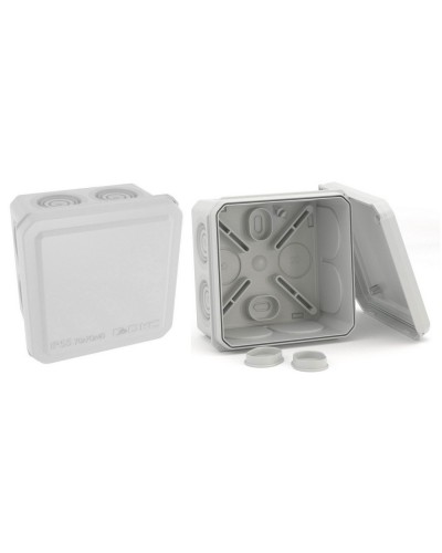 Коробка ответвительная с кабельными вводами IP55, 70х70х40 (53770). Коробка ответвительная. ДКС в Бийске