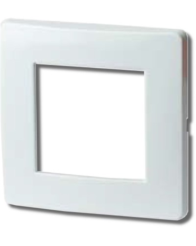Рамка на 2 модуля (одноместная), белая (75010W): Рамка одноместная, Brava в Бийске