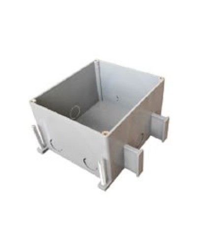 Коробка для люков в пол на 2 поста BOX/2+2ST66 (70125): Коробка для люков в пол на 2 поста 45х45мм + 2 модуля 45х22,5 (70025), пластик в Бийске