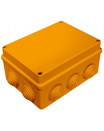 Коробка JBS150 150х110х70, 10 вых., 8P (0,15…2,5мм²) (43019HF): Коробка монтажная, огнестойкая, без галогена в Бийске