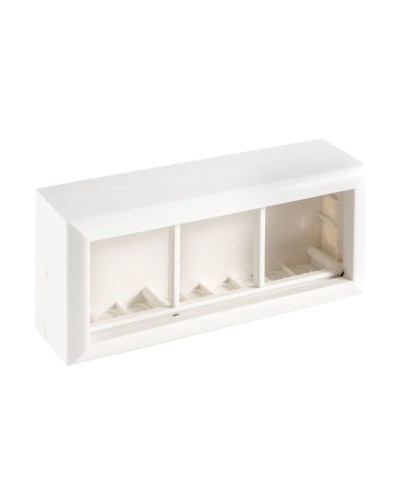 Коробка на 3 модуля для механизмов 45х45мм SM45/6 (72946): Коробка для механизмов в Бийске