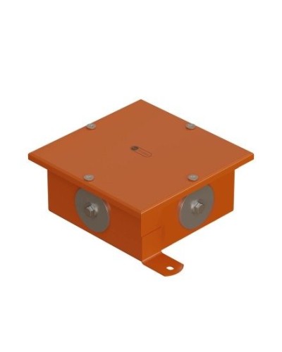 Коробка SMB120 металлическая 120х120х60, 4 металлических заглушки (56004S). Коробка, 4 металлические заглушки. Экопласт в Бийске