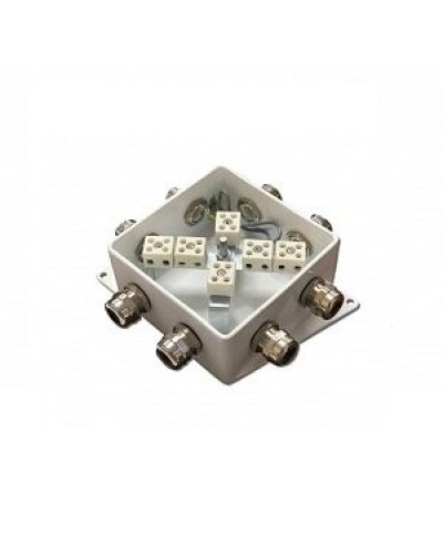 КМ-О (12к*10,0)-IP66-120х120, два ввода: Коробка монтажная огнестойкая в Бийске