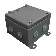 КМ-А-1515 IP55 нержавеющая сталь. Коробка монтажная распределительная. Гефест