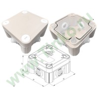 КМ-1010(П)-IP55. Коробка монтажная. Гефест