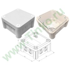 КМ-1212(П)-IP66(БВ). Коробка монтажная. Гефест