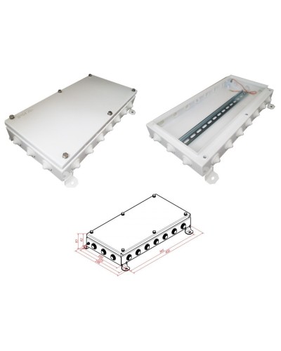 КМ IP55-2040. Коробка монтажная электротехническая. Гефест в Бийске