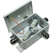 КМ-О (4к*6,0)-IP66-d, четыре ввода: Коробка монтажная огнестойкая