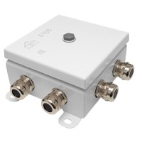 КМ IP66-1212 8 вводов. Коробка монтажная. Гефест