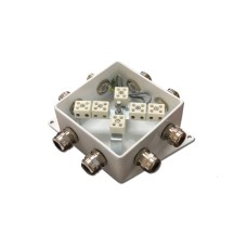 КМ-О (12к*6,0)-IP66-120х120, четыре ввода: Коробка монтажная огнестойкая