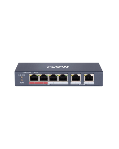 F-SW-EU206POE-V/L. Сетевой PoE коммутатор. i-FLOW в Бийске