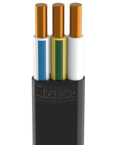 ВВГ-Пнг(А)-LS 3х4 ОК (N PE) 0,66кВ Кабэкс (ТХМ00070641). Кабель силовой, не распространяющий горение, не содержащих галогенов. Кабэкс в Бийске