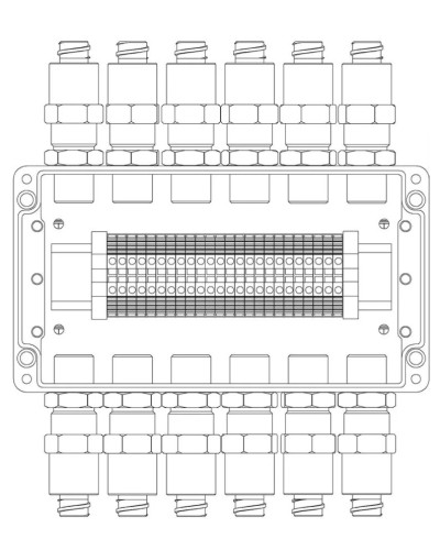 КВМК 2401. Коробка коммутационная взрывозащищенная. Компания СМД в Бийске