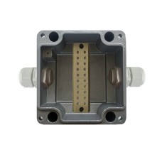 МКС Мороз, 2ВК, с датчиком вскрытия корпуса (тампером), IP66/IP68. Коробка коммутационная металлическая. Магнито-Контакт