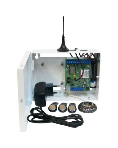 S400L-2GSM-BK12-W-li Kit Нано LAN клеммники (li-ion АКБ 2800мАч, цвет белый). Устройство оконечное объектовое приемно-контрольное c GSM и LAN коммуникаторами. Проксима в Бийске