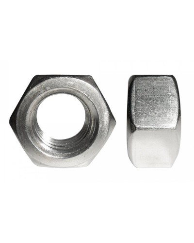Гайка шестигранная нержавеющая (А2) M6 (DIN 934) (500 шт) (PR08.7455). Гайка шестигранная нержавеющая (А2). Промрукав в Бийске