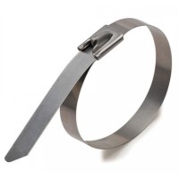 Стяжки кабельные стальные СКС (316) 7,9х300 (100 шт) (PR08.3971). Стяжки кабельные стальные. Промрукав