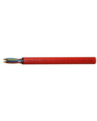 КПСВВнг(А)-LS 3х2х1,5 (Спецкабель). Кабель симметричный для систем сигнализации и управления, групповой прокладки, с пониженным дымо- и газовыделением. Спецкабель в Бийске