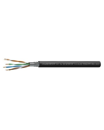 СПЕЦЛАН SF/UTP Cat 5e ZH нг(А)-HF 1х2х0,52. Кабель «витая пара» (LAN) для структурированных систем связи. Спецкабель в Бийске