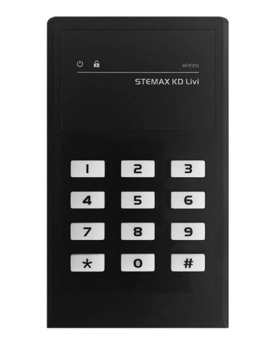 STEMAX KD Livi (черный). Беспроводная кнопочная кодовая панель. Стелс НПП в Бийске