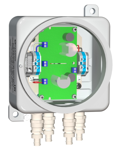 БПУ-2-220VAC-24VDC/2,0A ВБ. Блок питания уличный взрывозащищенный. Тахион в Бийске