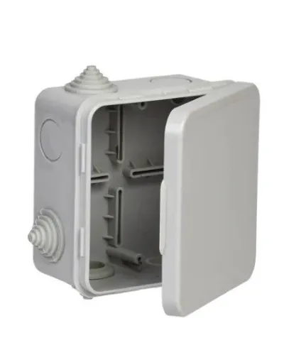 Коробка КМ 100х100х50 GENERICA (UKO31-100-100-050-K03-54G). Коробка распаячная для открытой проводки. GENERICA в Бийске