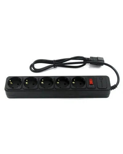 SP5B-110U. Сетевой фильтр 5 розеток, 1м, черный. 5bites в Бийске