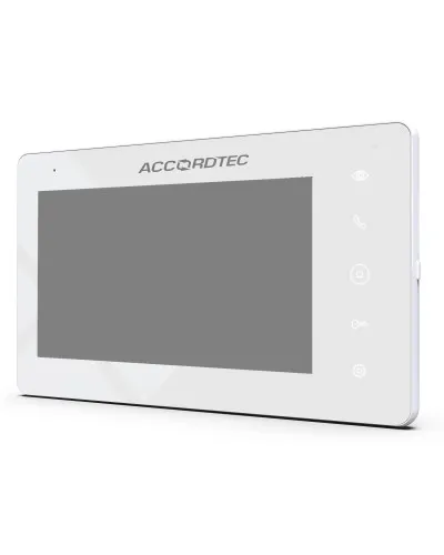 AT-VD710W WH. Монитор домофона цветной с функцией «свободные руки». AccordTec в Бийске