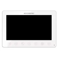 AT-VD751C/M/SD WH. Монитор домофона цветной с функцией «свободные руки». AccordTec