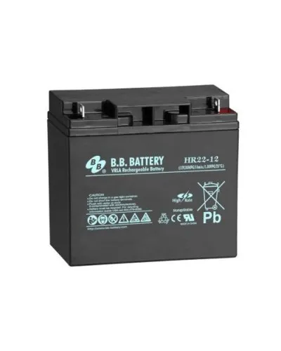 B.B. Battery HR 22-12. Аккумулятор герметичный свинцово-кислотный. B.B. Battery в Бийске