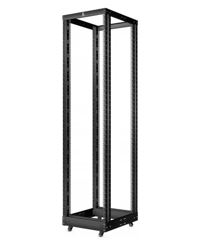 RA-42U-1000-BK (10160c). Открытая стойка 19, 42U, двухрамная, усиленная, цвет черный. CABEUS в Бийске