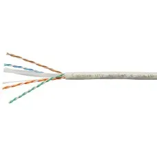 UTP-4P-Cat.6-SOLID-LSZH-WH (11871c-5). Кабель «витая пара» (LAN) для структурированных систем связи. CABEUS