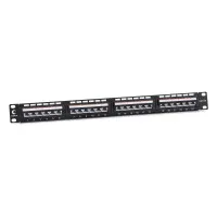 PLAN-24-Cat.5e-Dual IDC (10190c): Патч-панель 19"